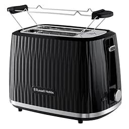 Тостер Eden 800Вт, пластик, підігрів, разморозка, чорний Russell Hobbs kuh0014917 - мініатюра 2
