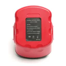 Акумулятор до електроінструменту PowerPlant для BOSCH GD-BOS-12(A) 12V 1.5Ah NICD (DV00PT0030) - мініатюра 2