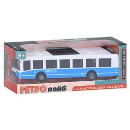Іграшковий інерційний Автобус Bambi 6334(Blue) гумові колеса, 16 см - мініатюра 3