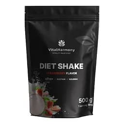 Замінник харчування VitalHarmony Diet Shake, 500 грам - Полуниця