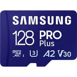 Карта пам'яті Samsung 128GB microSDXC calss 10 UHS-I V30 Pro Plus (MB-MD128SB/WW) - мініатюра 2
