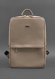 Світло-бежевий шкіряний жіночий рюкзак Foster 1.0