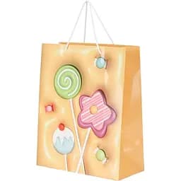 Подарунковий пакет Цукерка 7402M Різнокольоровий