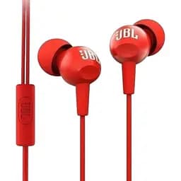 Гарнітура дротова JBL C100SI червона 8 мм C100SI-red