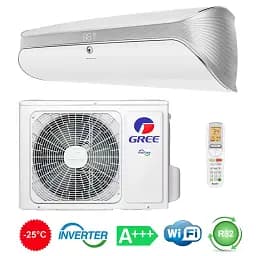 Кондиціонер до 25 м² Gree для дому з Wi-Fi Soyal з енергоефективністю A+++ GWH09AKC-K6DNA1A - мініатюра 1