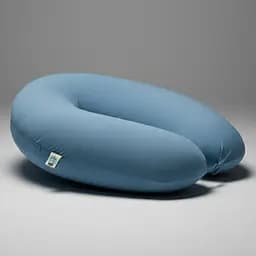 Подушка для вагітних та годування Sei Design трикотаж гіпоалергенна, наволочка з бавовни на блискавці м'ята 30 х 190 см (8000036178*004)