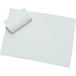 Махровое полотенце для ног LeLit 70х50 см белое (le2000000301303)