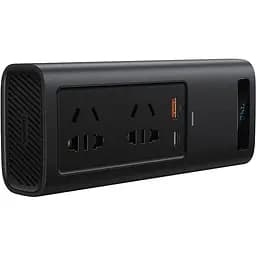 Автомобільний інвертор Baseus In Car Inverter 150W 220V CN/EU black (CRNBQ-A01) - мініатюра 3