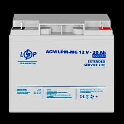 Акумулятор мультигелевий LPM-MG 12V - 20 Ah - мініатюра 2