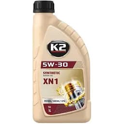 Олива моторна K2 Synthetic SN XN1 5W-30 1 л (O1491E)
