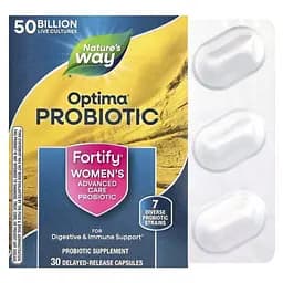 Пробиотики и пребиотики Nature's Way Fortify Optima Women's Probiotic 50 Billion 30 капсул