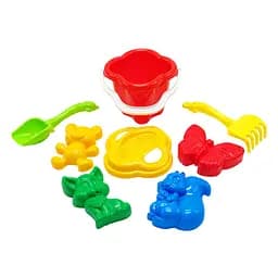 Пісочний набір "Дзвіночок" №2 Colorplast 0985 Червоний