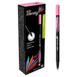 Фломастеры BIC Intensity Fine 12 шт. розовые (942065)