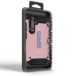 Чехол для Samsung Galaxy S24 5G (SM-S921), Panzer, розовый, противоударный, бронированный, милитари, панель-накладка, защита всего корпуса, защита дисплея и камеры, термополиуретан (TPU) + поликарбонат (PC), ArmorStandart (ARM73708) - мініатюра 7