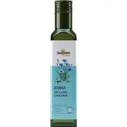 Масло из семян льна Здорово! холодного отжима 250 мл