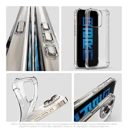 Прозрачный чехол для Apple iPhone 17 с защитой камеры и усиленными бортами, тонкий, силиконовый, бесцветный, ударопрочный, противоударный бампер с закрытой камерой, ArmorStandart (ARM86736) - мініатюра 4