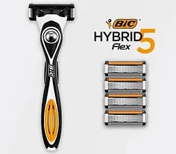 Змінні картриджі для гоління Bic Flex 5 Hybrid 4 шт. - мініатюра 8
