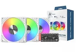 Вентилятор для корпуса 120MM METAL PRO 12 ARGB 3 PACK (W) MONTECH - мініатюра 4