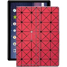 Чохол StatusCASE з екошкіри для планшету Chuwi Hi 9 Plus Червоний ромб