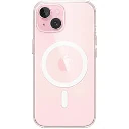 Оригінальний протиударний чохол Apple Clear Case with MagSafe для iPhone 15 (6.1") Прозорий (MT203ZM/A) - мініатюра 7