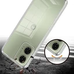 Силіконовий чохол BeCover для Motorola Moto G04/ E14 Transparancy (712286) - мініатюра 6