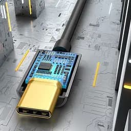 Перехідник AUX Baseus L54 Type-C to 3.5mm - мініатюра 6