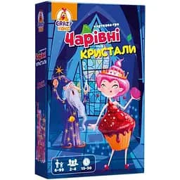 Настільна розважальна гра Vladi Toys Чарівні кристали VT8077-04 50 карток