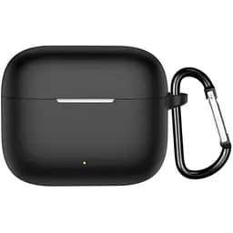 Чехол-накладка DK для Oppo Enco Air 4i | Silicone Candy Friendly с карабином (black)