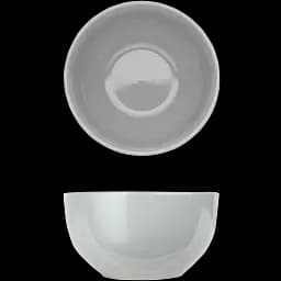 Чаша для салату керамічна Well Done 14 см графітова (WD-5021B)