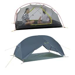 Намет двомісний Naturehike Mongar UL NH19M002-J, темно-синій - мініатюра 4