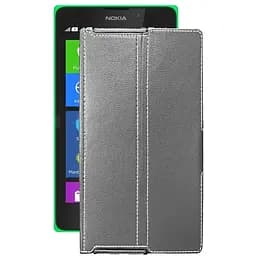 Чохол StatusCASE з екошкіри для планшету Nokia XL Сірий