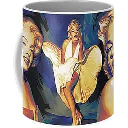 Кружка GeekLand Marilyn Monroe Мэрилин Монро арт ММ 01.01 330 мл белая