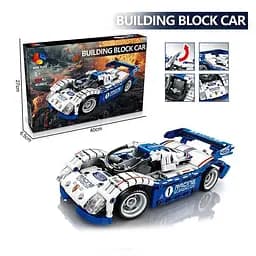 Конструктор A-Toys Автомобіль для перегонів 484 деталі гумові шини MB019 - мініатюра 2