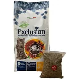 Корм Exclusion Adult Beef для дорослих котів усіх порід з яловичиною 1кг (на вагу)