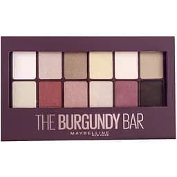 Палитра теней для век Maybelline New York The Burgundy bar 12 шт. 9.6 г (B3013800)