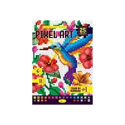 Детская книжка для рисования "PIXEL ART №1" Апельсин РМ-85-1