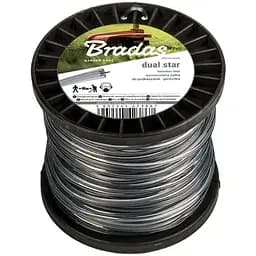 Волосінь для тримера Bradas RIPPER DUAL "зірка" 2,0мм х 100м ZRG20100S