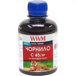 Чорнило WWM Canon PG-440/PG-445/PGI-450BK Black Pigment 200г (C45/BP)