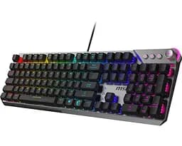 Клавіатура механічна MSI Strike-600 Silent RGB Silver - мініатюра 2