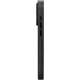 Чохол-накладка Pitaka MagEZ Case Pro 4 Twill 600D Black/Grey для iPhone 15 Pro Max (KI1501PMPA) - мініатюра 5