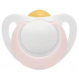 Пустышка латексная Nuk Star для девочки, ортодонтическая, 0-6 мес, 1 шт. (3952442)