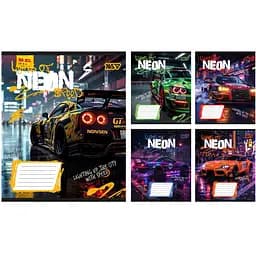 Набір зошитів Yes Neon 18 аркушів у лінію 25 шт. (768811)