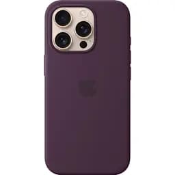 Чохол Silicone Case with MagSafe для Apple iPhone 16 Pro Plum AAA [116585]