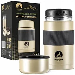 Термос для еды Mountain Goat 1 л Gold (P-5907739315816)