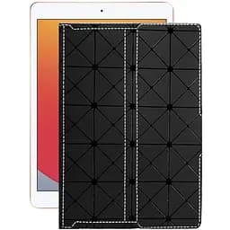 Чохол StatusCASE з екошкіри для планшету Apple iPad 8 10,2 (2020) Чорний ромб