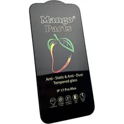 Захисне скло Mango 9D Full Cover Tempered Glass для Apple iPhone 17 Pro Max Black [145522] - мініатюра 3