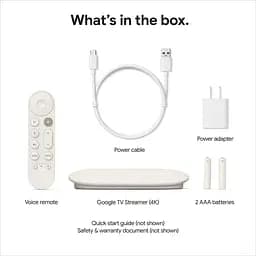 Медіаплеєр приставка ТБ Google TV Streamer 4K хромкаст (4/32 GB) - мініатюра 9
