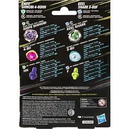 Набір іграшковий Hasbro Beyblade X Dual Pack Set з двох дзиґ (F9586_G0190) - мініатюра 4