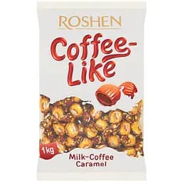 Уцінка. Карамельні цукерки Roshen CoffeeLike 1 кг - мініатюра 2