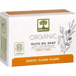 Мыло для тела и лица BIOselect Organic Olive Oil Soap Exotic Ylang-Ylang 80 г
